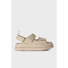 Ugg Logolu Tırtıklı Kalın Taban Cırtlı Sandalet Çocuk Sandalet 1152813K