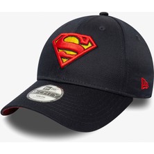 New Era Dc Superman Çocuk Siyah Şapka.-