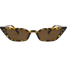 Toz Vintage Gablaze Leopar 4 Taraflı Geniş Vintage&retro Gözlük
