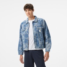 Karl Kani Distess Camo Erkek Mavi Ceket.1