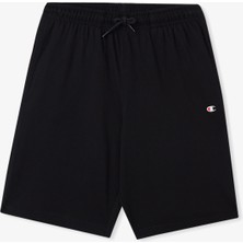 Champion Lightweight Cotton Çocuk Siyah ŞORT.KK001