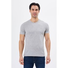 Tony Montana Regular Fit Bisiklet Yaka %100 Pamuk Kısa Kollu Basic Penye T-Shirt-PE3601TY22