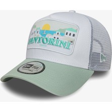 New Era Summer Santorini 9forty Unisex Yeşil Şapka.-