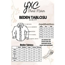 Slim Fit Çift Cepli Çıtçıtlı  Dar Kalıp Pamuklu Kot Gömlek
