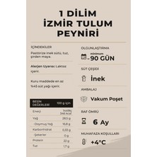 Ariste Bir Dilim Tulum Peyniri 40 gr x 24 Adet(960 gr), (İnek Sütü) – Tam Yağlı, Olgunlaştırılmış