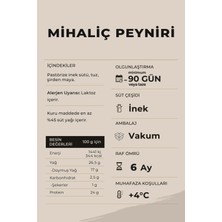 Ariste Mihaliç (Kelle) Peyniri 300 gr – Dinlendirilmiş