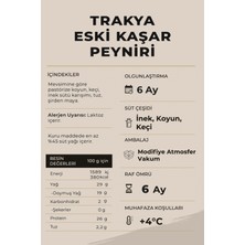 Ariste Trakya Eski Kaşar Peyniri 300 gr – (Koyun Sütü Ağırlıklı)