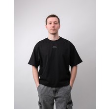 Training Culture No: 2, Siyah Oversize Tişört