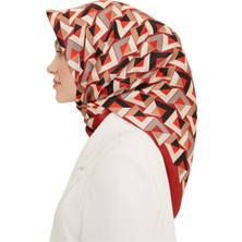 Armine Nostalji Serisi İpek Twill Eşarp 8720D-02