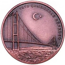 Aga Digital Agakulche 1915 Çanakkale Köprüsü Bronz Sikke Coin