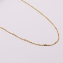 AgaKulche Singapur 14 Ayar Altın Zincir