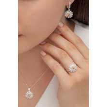 AgaKulche Süzme Mitos Gümüş Takı Seti S56KW 925