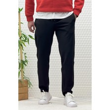 Erkek Düz Paça Çelik Örgü Kumaş Mevsimlik Klasik Pantalon