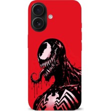 Venom Desenli iPhone 16 Plus Kılıfı