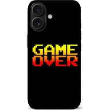 Game Over Desenli iPhone 16 Kılıfı