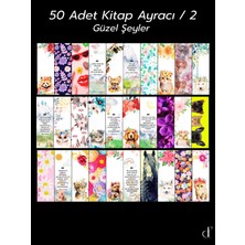 50'li Kitap Ayracı Seti - Güzel Şeyler