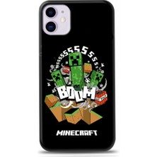 Minecarft Desenli iPhone 12 Mini Kılıfı
