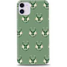 Milwaukee Bucks Desenli iPhone 12 Mini Kılıfı