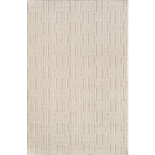 Kaymaz Taban Moopy Krem Bukleli Yumuşak Soft Dokuma Yolluk Halı Salon Halısı LP1001A_KREM