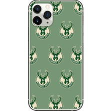 Milwaukee Bucks Desenli iPhone 14 Pro Kılıfı
