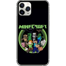 Minecarft Desenli iPhone 13 Pro Max Kılıfı