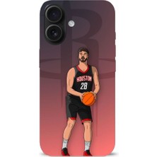 Alperen Şengün Desenli iPhone 16 Plus Kılıfı