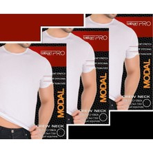 Tatkan - 3'lü - Erkek Sıfır Yaka Penye Modal Slım Fıt Sport T-Shırt