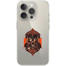 Dali Design iPhone 12 Pro Max Uyumlu Şeffaf Kılıf Motörhead Tasarımlı