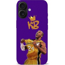 Kobe Bryant Desenli iPhone 16 Kılıfı