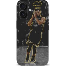 Stephen Curry Desenli iPhone 16 Kılıfı