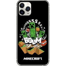 Minecarft Desenli iPhone 13 Pro Max Kılıfı
