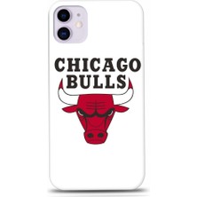Chıcago Bulls Desenli iPhone 11 Kılıfı