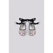 Bg Store Kız Çocuk Gümüş Ayakkabı