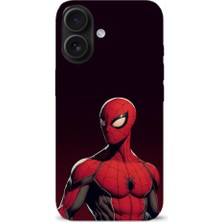 Spiderman Desenli iPhone 16 Kılıfı