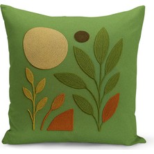 Çift Tarafı Dijital Baskılı Kırlent Kılıfı (Panç /punch Nakış Desen Görünümlü)