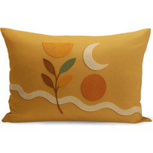 Çift Tarafı Dijital Baskılı Kırlent Kılıfı (Panç /punch Nakış Desen Görünümlü)