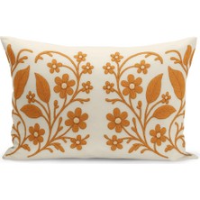 Çift Tarafı Dijital Baskılı Kırlent Kılıfı (Panç /punch Nakış Desen Görünümlü)