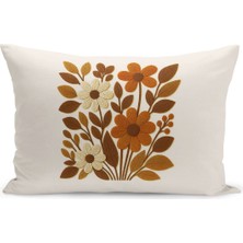 Çift Tarafı Dijital Baskılı Kırlent Kılıfı (Panç /punch Nakış Desen Görünümlü)