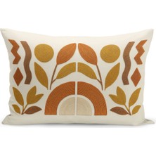 Çift Tarafı Dijital Baskılı Kırlent Kılıfı (Panç /punch Nakış Desen Görünümlü)