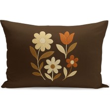 Çift Tarafı Dijital Baskılı Kırlent Kılıfı (Panç /punch Nakış Desen Görünümlü)