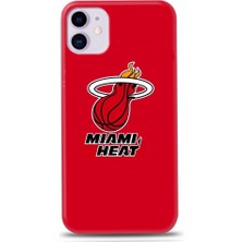 Miami Heat Desenli iPhone 11 Kılıfı