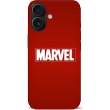Marvel Desenli iPhone 16 Kılıfı
