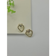 Burgulu Kalpli Küpe