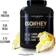 Muscle Balance Isolate Whey Protein 2000 gr 66 Servis Limon Cheesecake