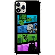 Minecarft Desenli iPhone 14 Pro Kılıfı
