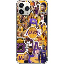 Lakers Desenli iPhone 15 Pro Max Kılıfı