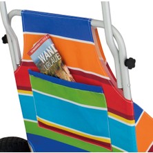 Eurotrail Beach Trailer Stripes - Plaj Ekipmanı Taşıma Arabası ve Sandalye