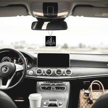 Keyf'ince Shopping I Harfli Pleksi Dikiz Ayna Araba Süsü I Model - 2 I Kişiye Özel I Firmalara Özel I Universal Araba Ayna Süsü
