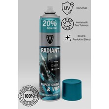 Oto Torpido ve Ahşap Kaplama Plastik Parlatıcı Sprey 750 ml - Motosiklet Konsol Için Uygun