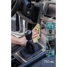 Oto Torpido ve Ahşap Kaplama Plastik Parlatıcı Sprey 750 ml - Motosiklet Konsol Için Uygun